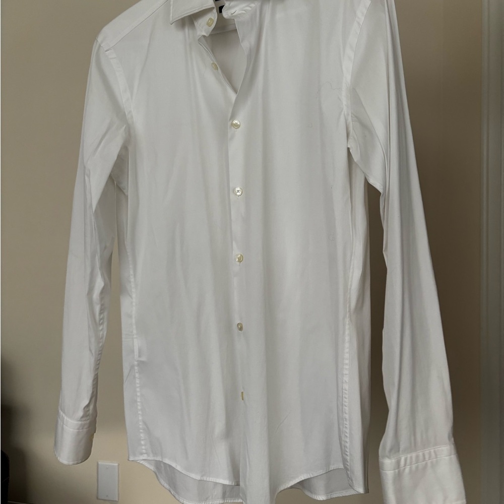 Classic White Men's Hugo Boss Shirt